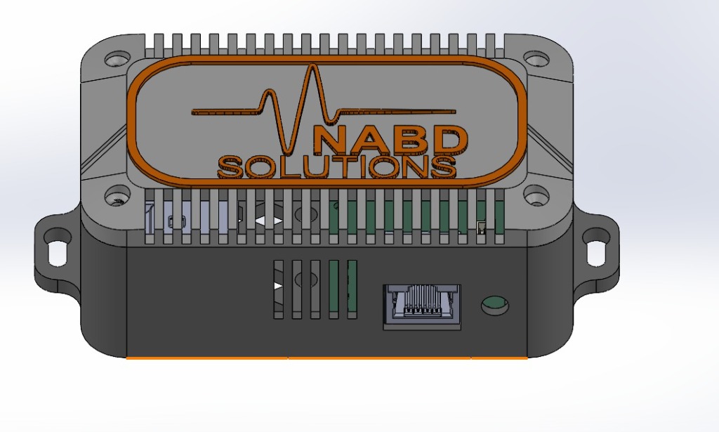 Nabd Hub 3D CAD rendering