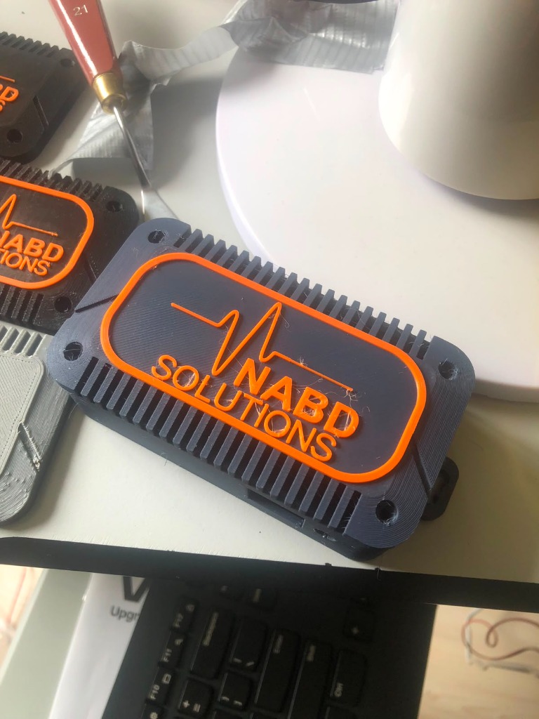 Industrial 3D printed casing prototypes